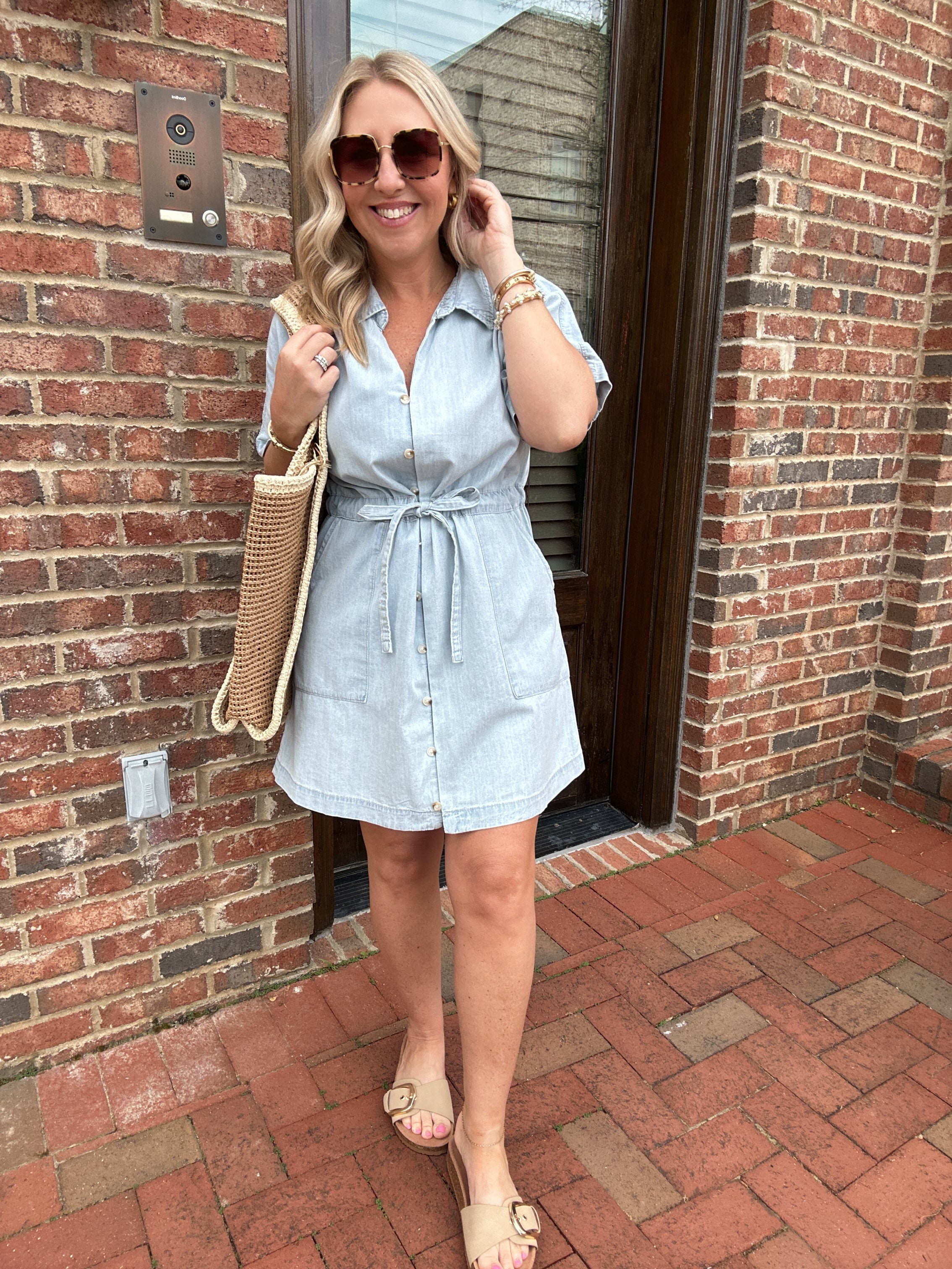 Remember to Forget Denim Dress