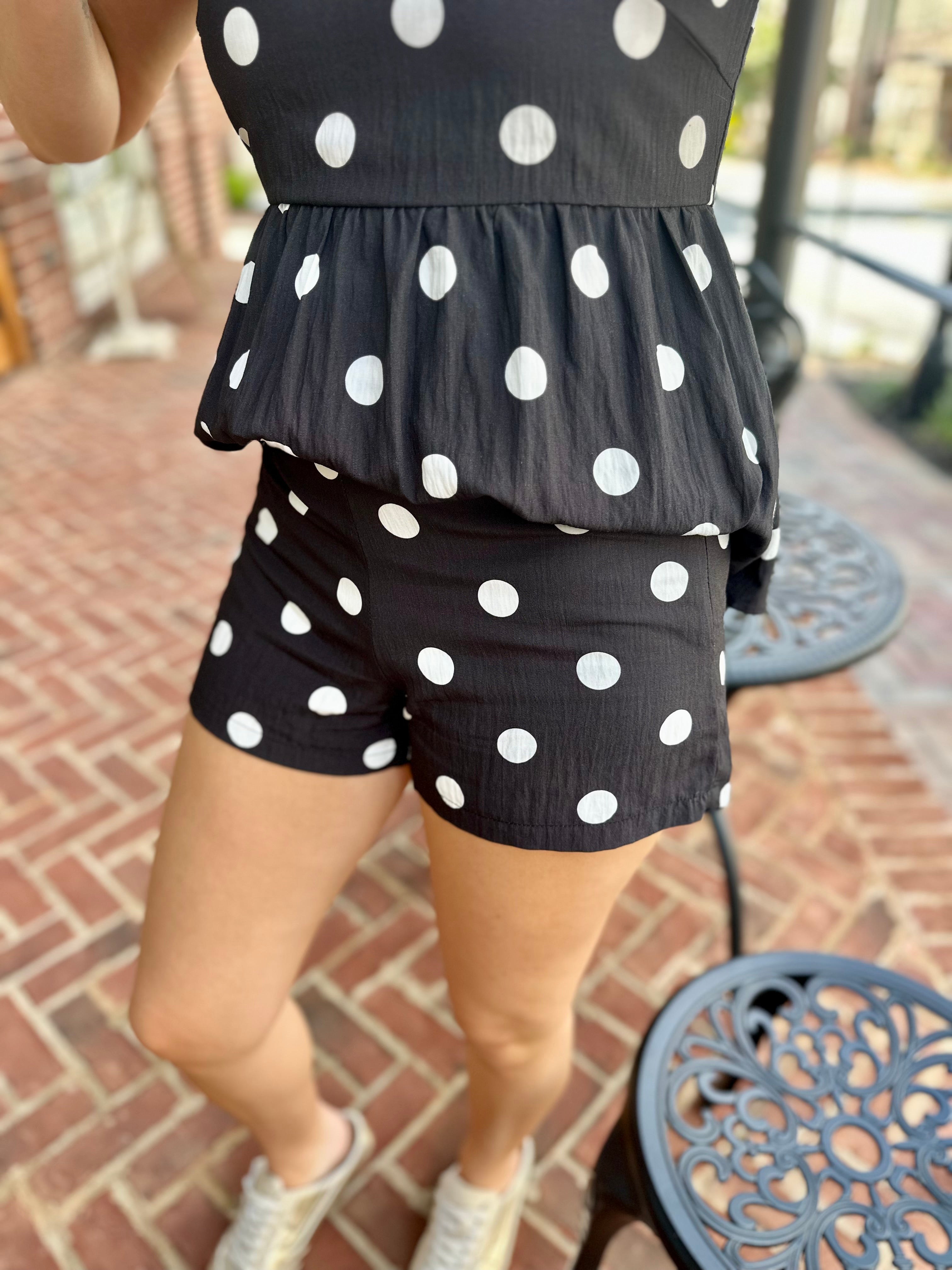 Dot the Dogs Polka Dotted Shorts