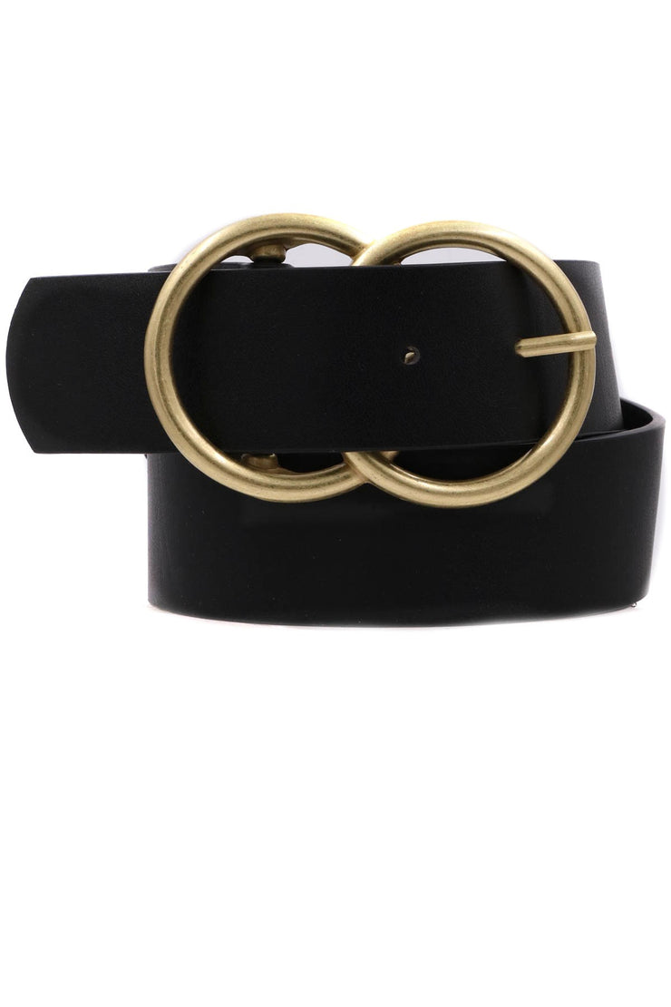 I've Been Thinking About You Double Ring Worn Belt