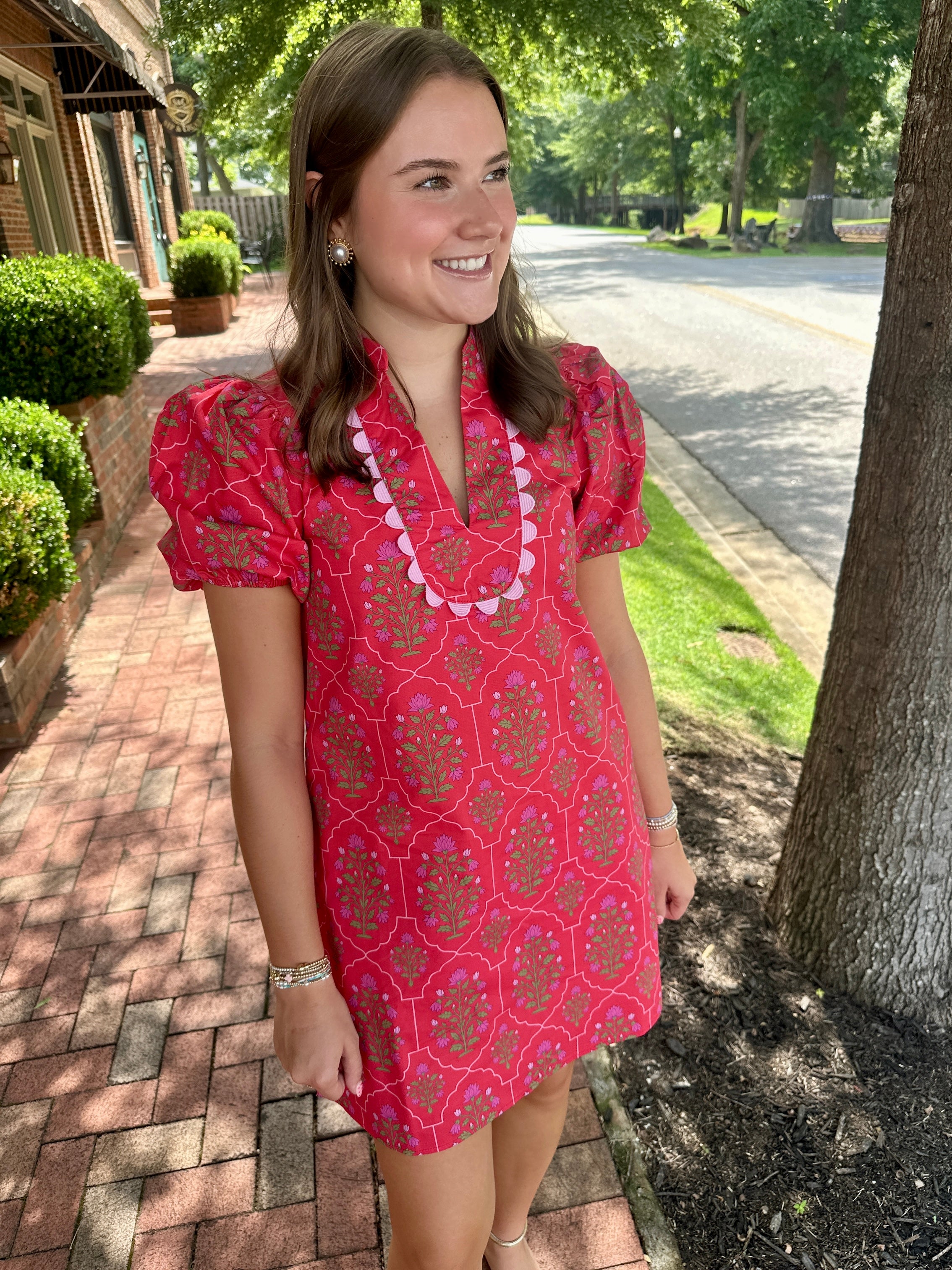 These Beautiful Moments Floral Mini Dress