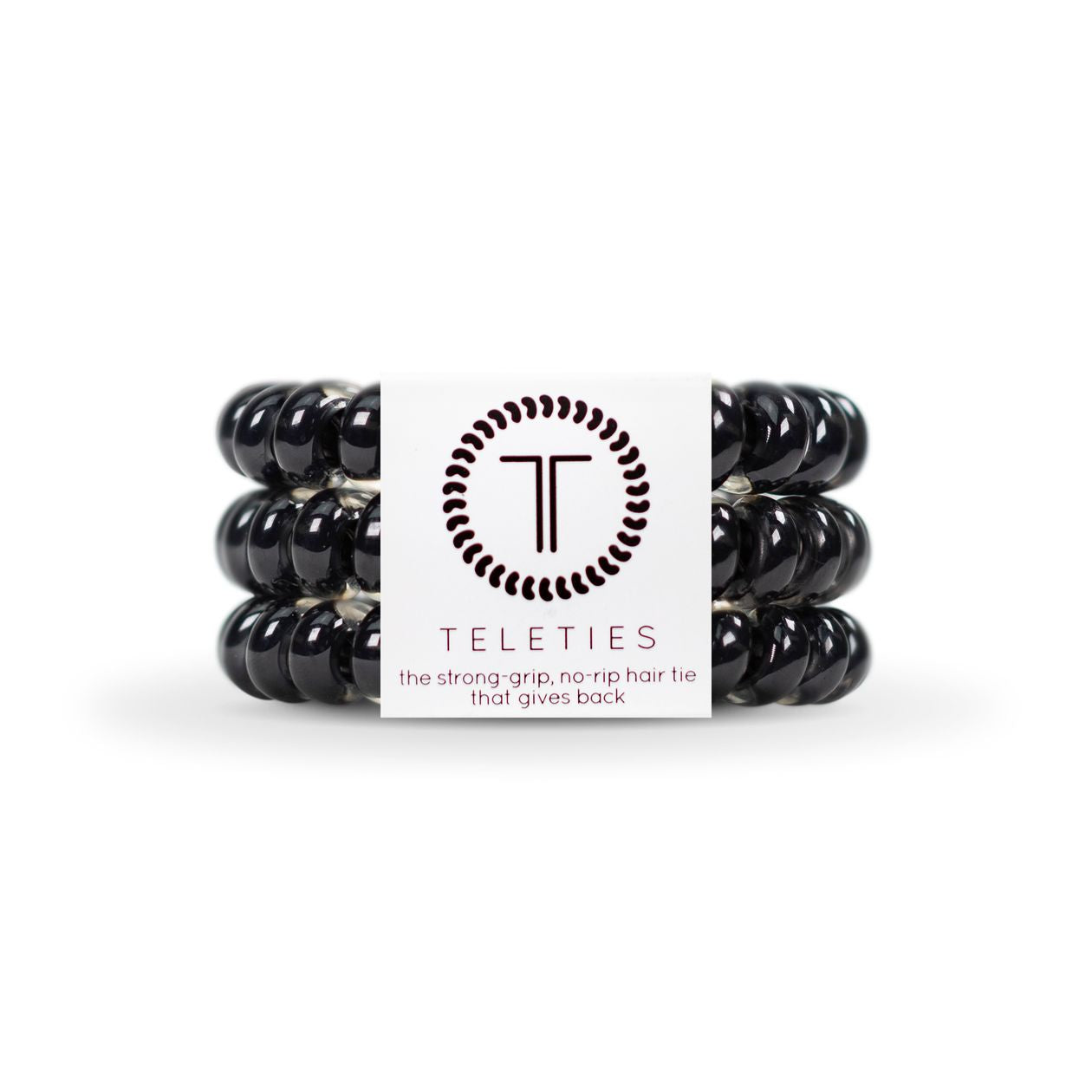 Jet Black Large Teleties