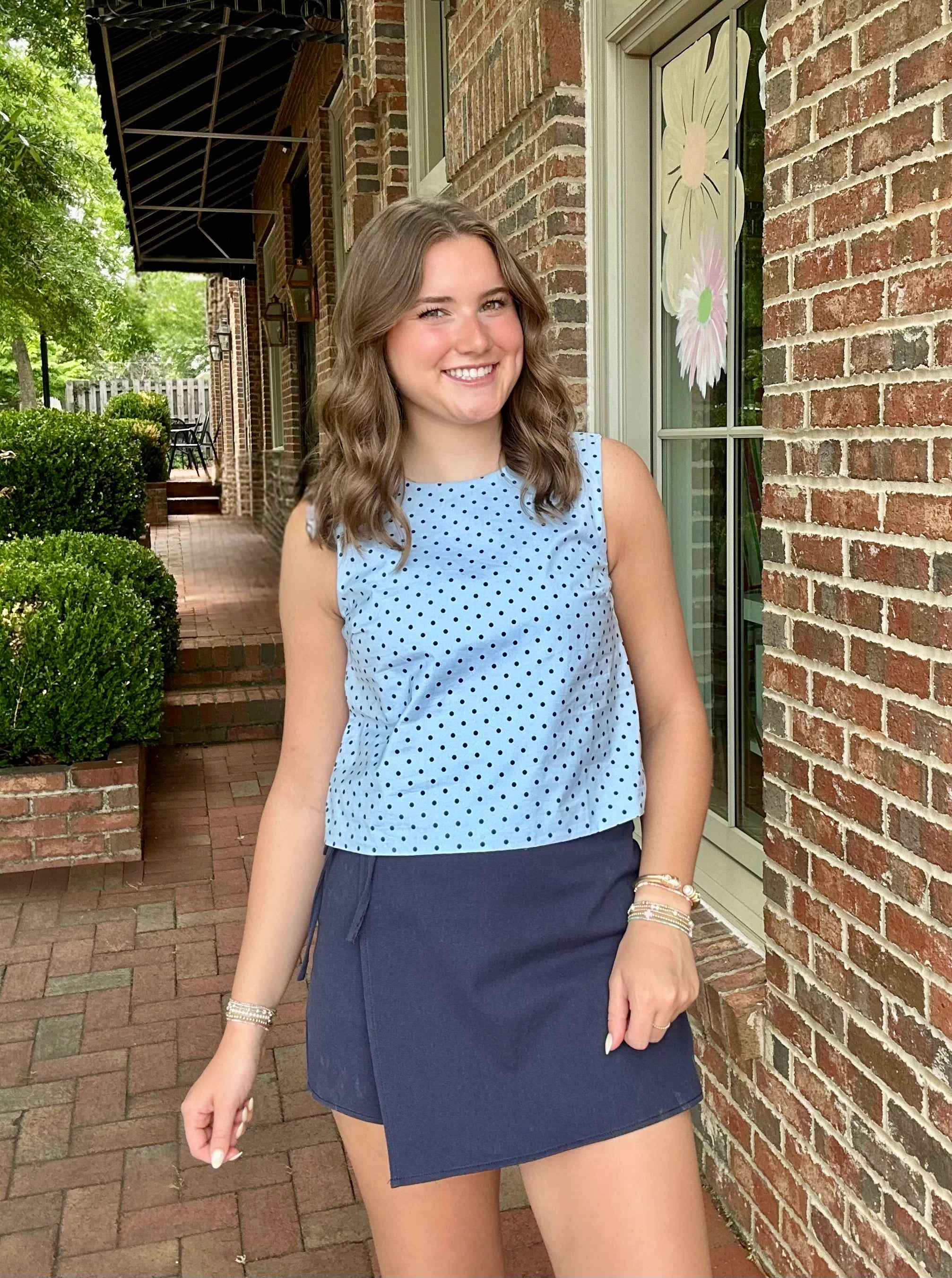 Living the Polka Dot Dream Tank Top