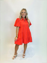 Easy Getting Over You Button Down Dress