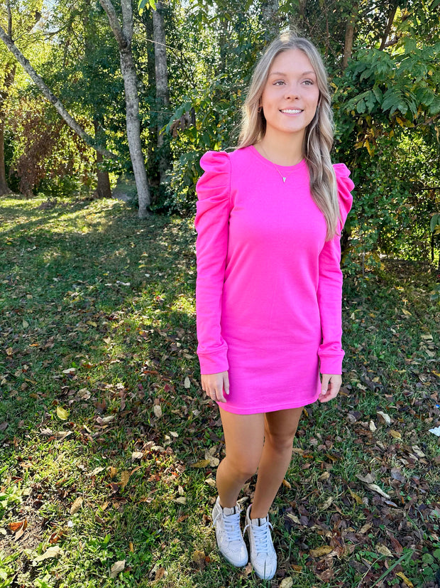 Let's GO Barbie Puff Sleeve Dress