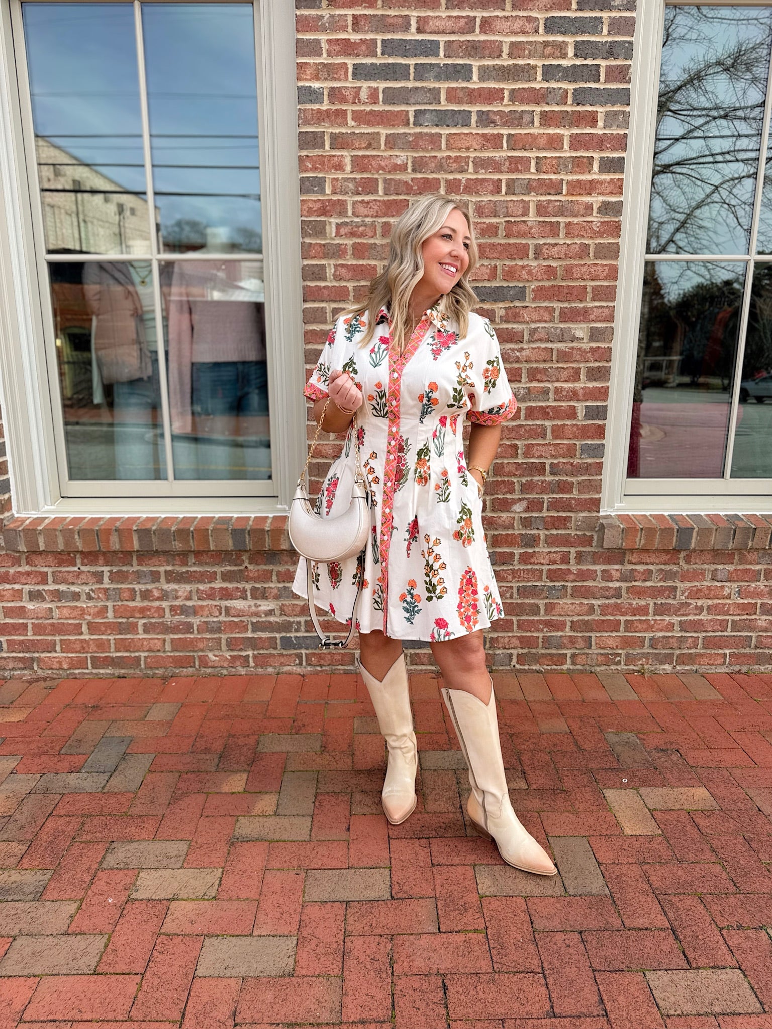 Never Going Out of Style Floral Dress