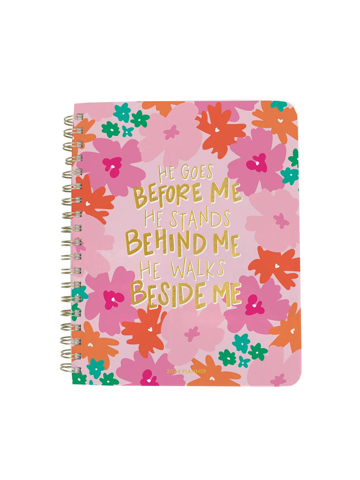 He Goes Before Me | Planner 2024