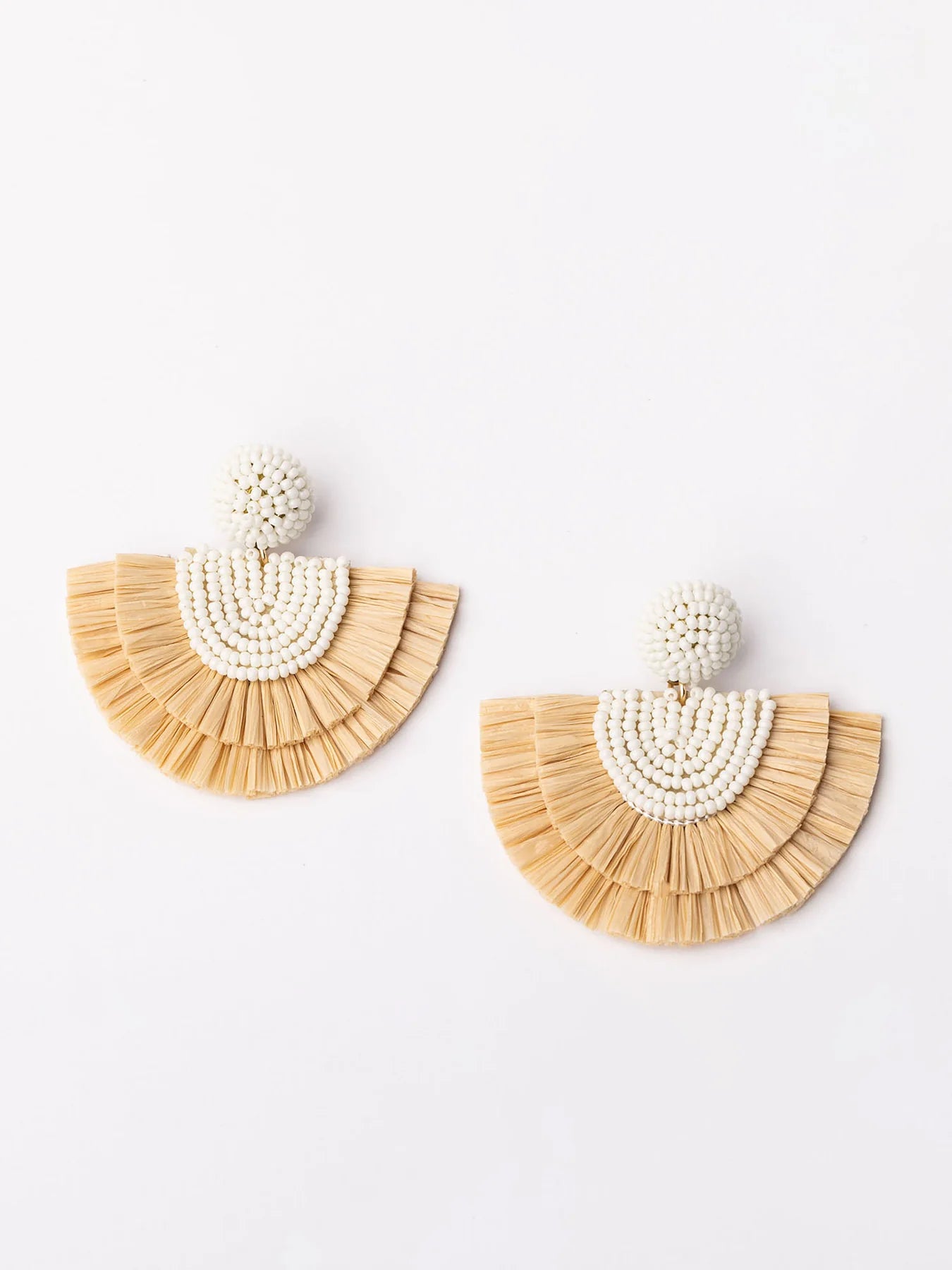 Corolla Earrings- Natural