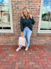 See Where this Goes Knit Top