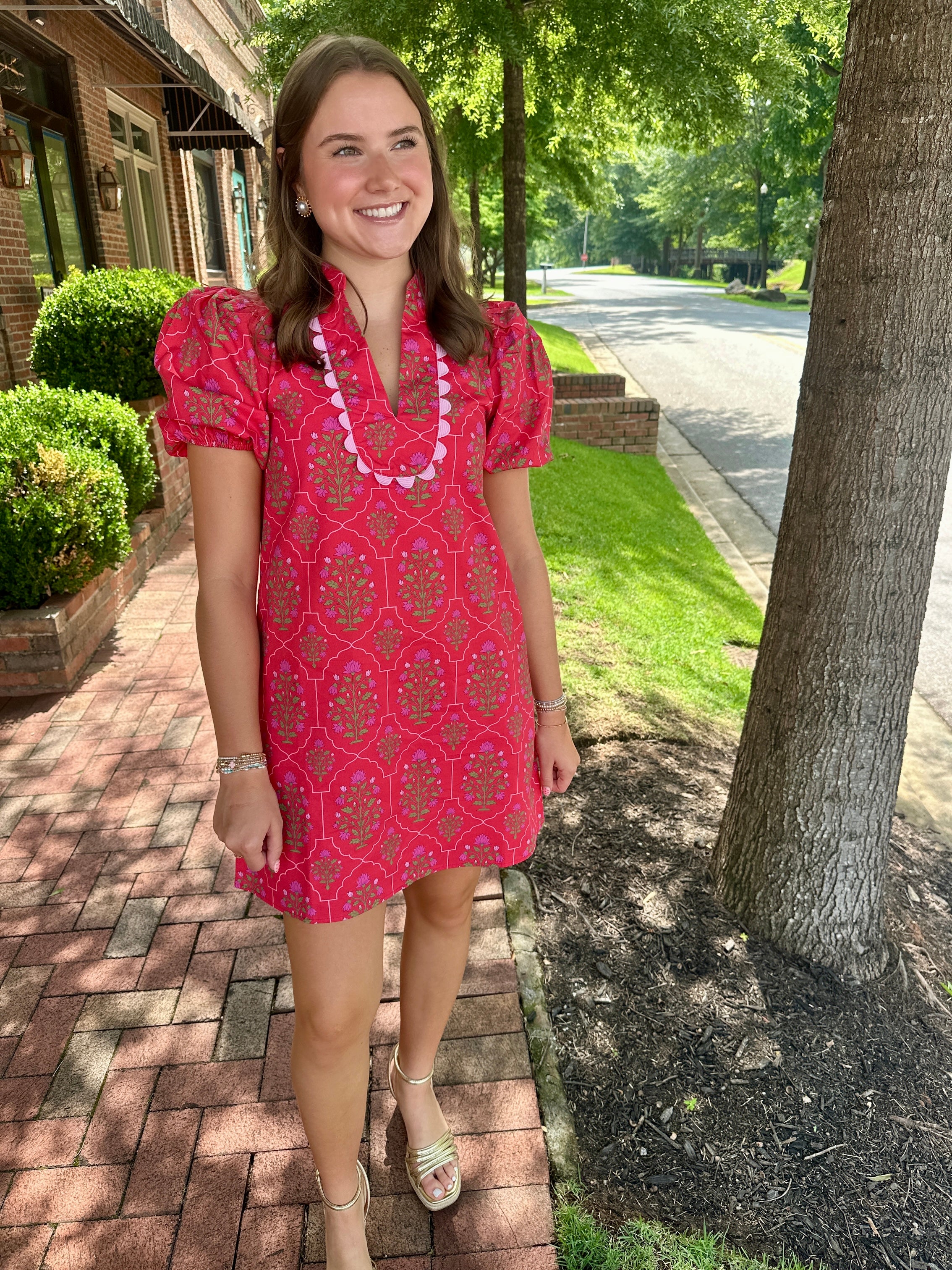 These Beautiful Moments Floral Mini Dress