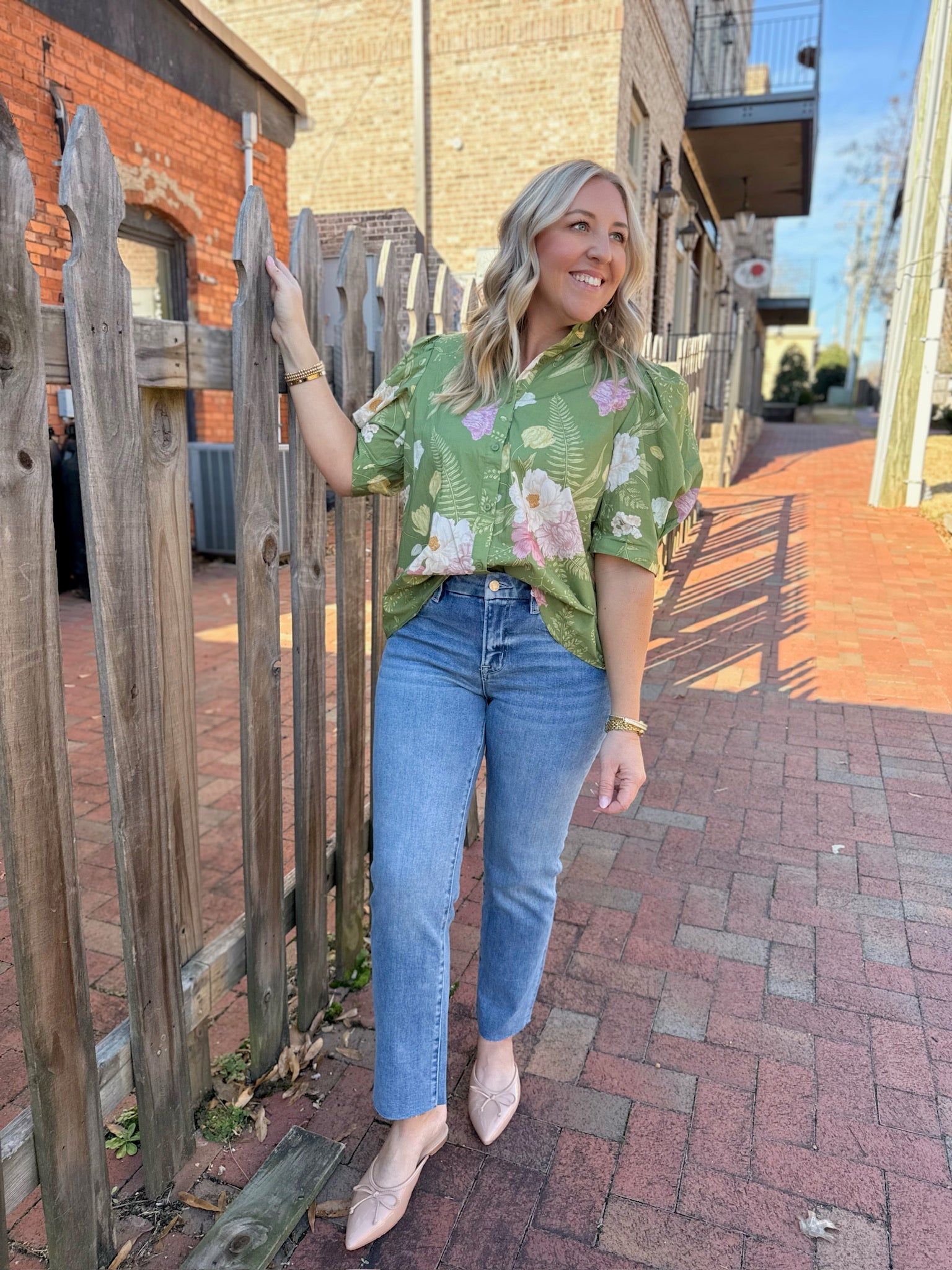 Don’t Be Afraid Floral Blouse