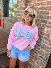 Beach Babe Cotton Candy Sweatshirt