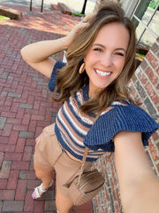 Quick Look Ruffled Sweater