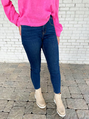 Just the Right Fit High Rise Crop Skinny Jeans