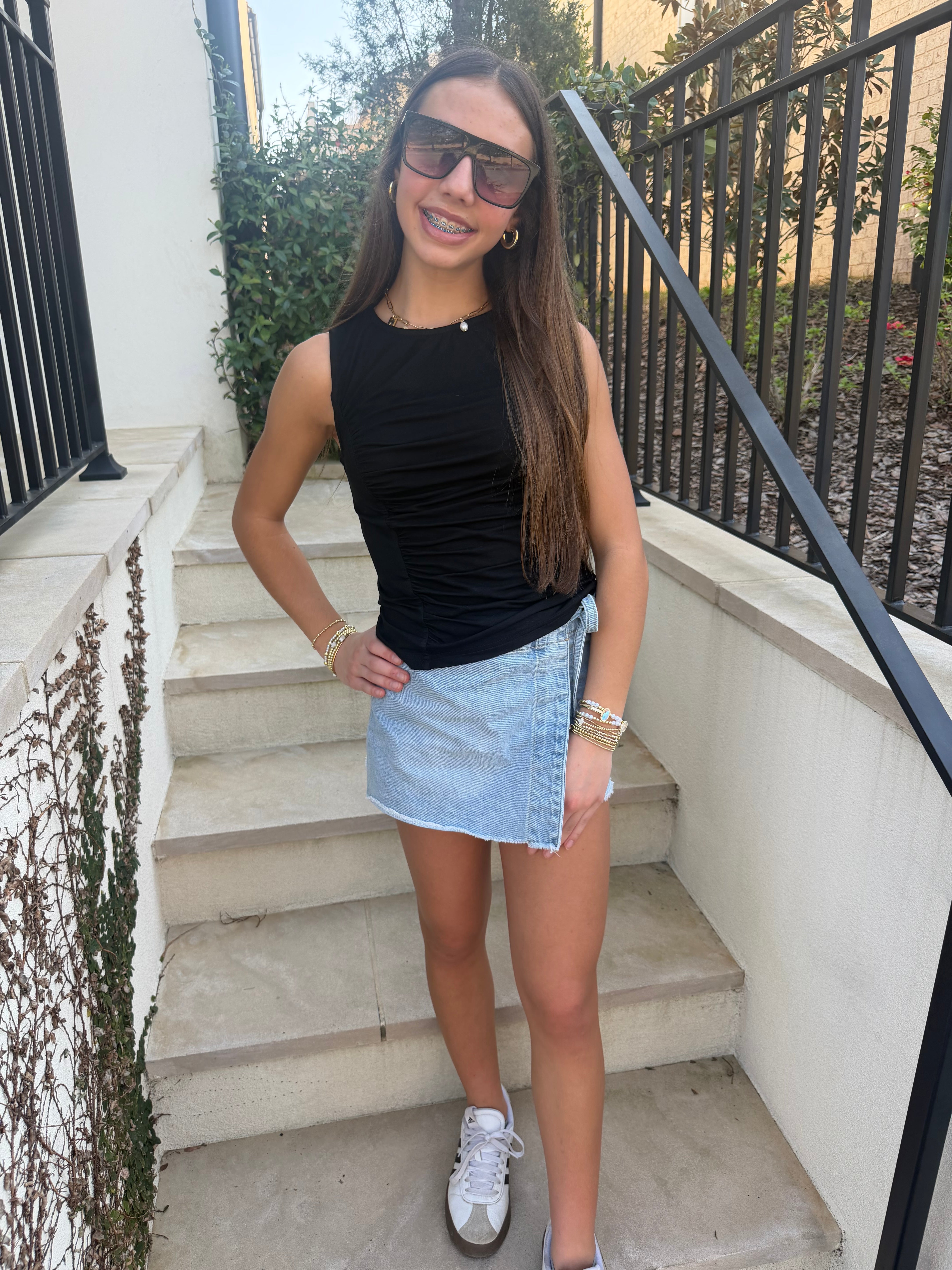 Those Night Cinched Tank Top