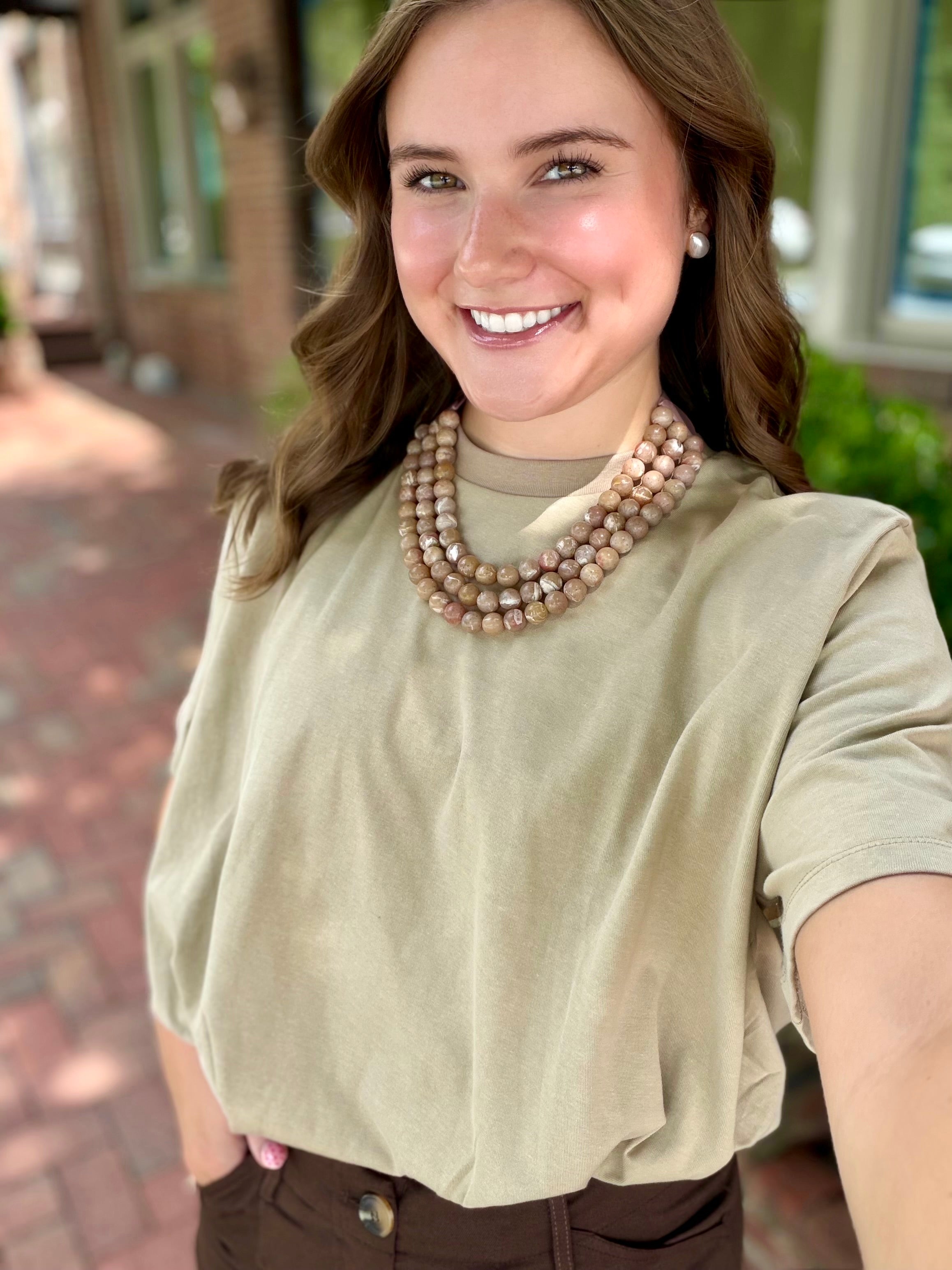 Cloud Nine Bubble Short Sleeve Top