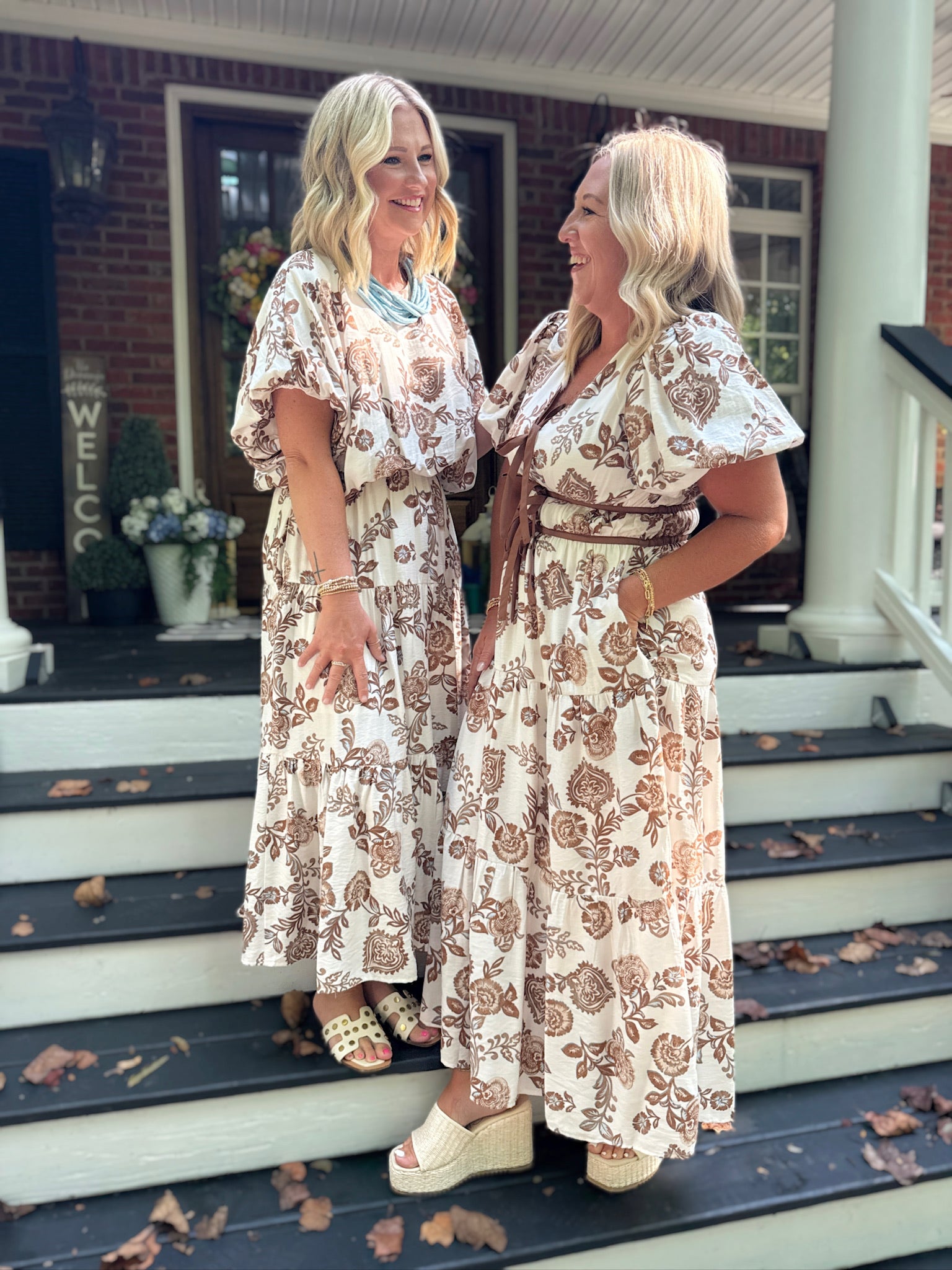 Show No Emotions Floral Paisley Maxi Dress