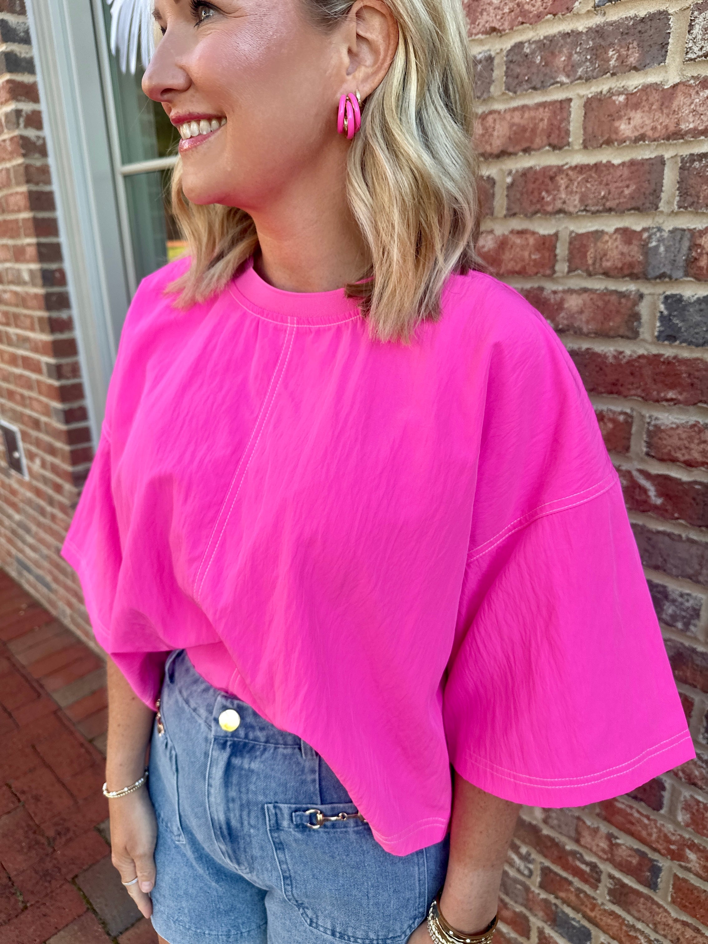 Keeping it Alive Roundneck Cropped Top