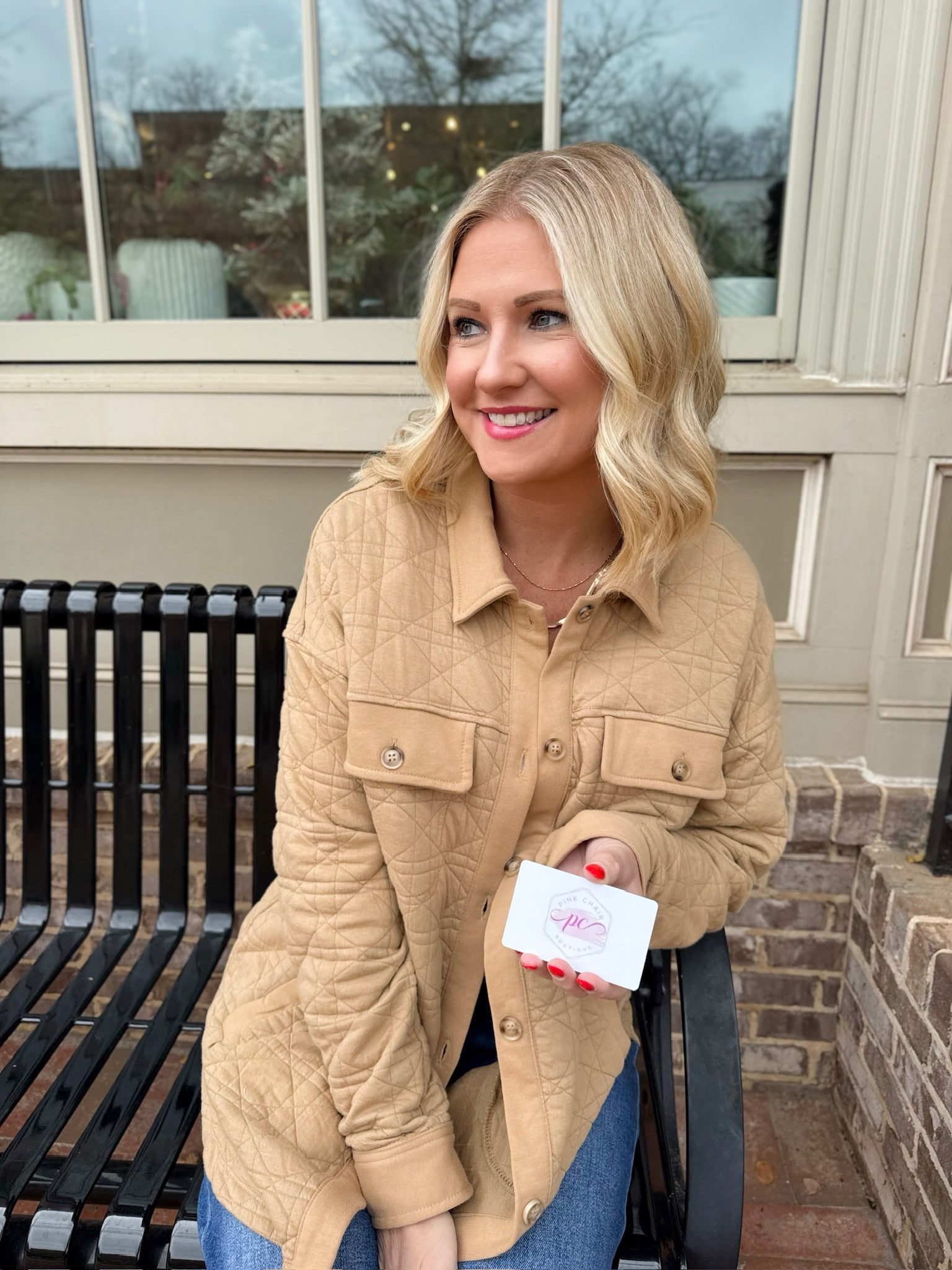 We Never Change Quilted Button Down Shacket