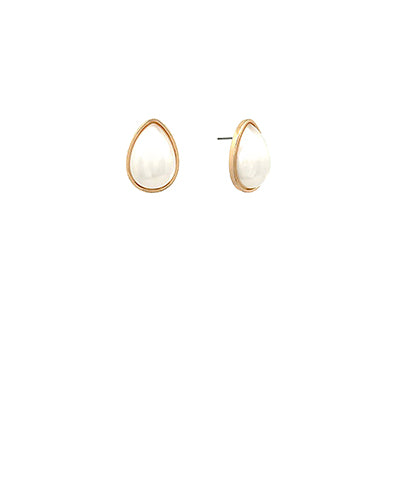 Teardrop Pearl Earrings