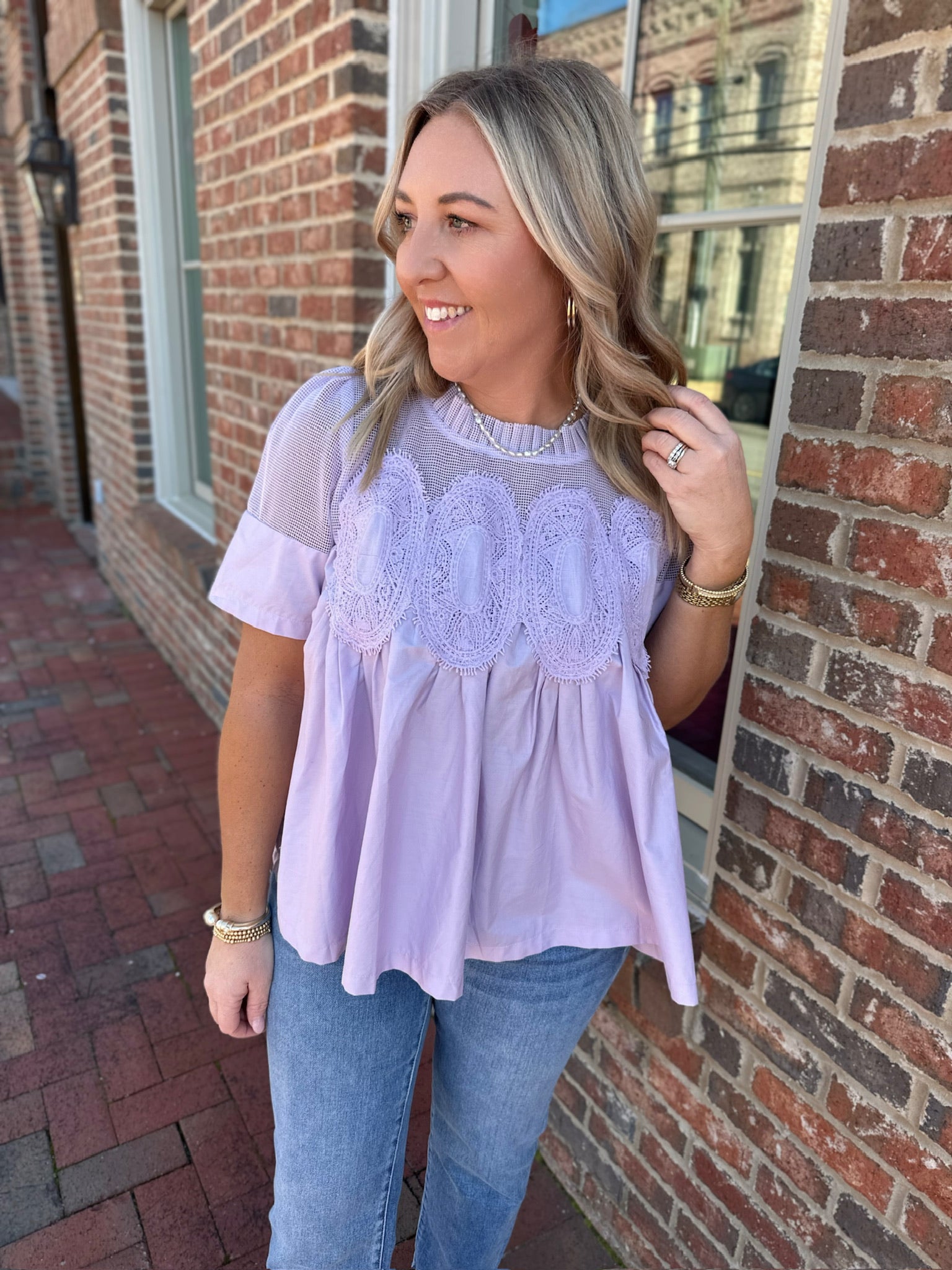 Maxie Short Sleeve Blouse