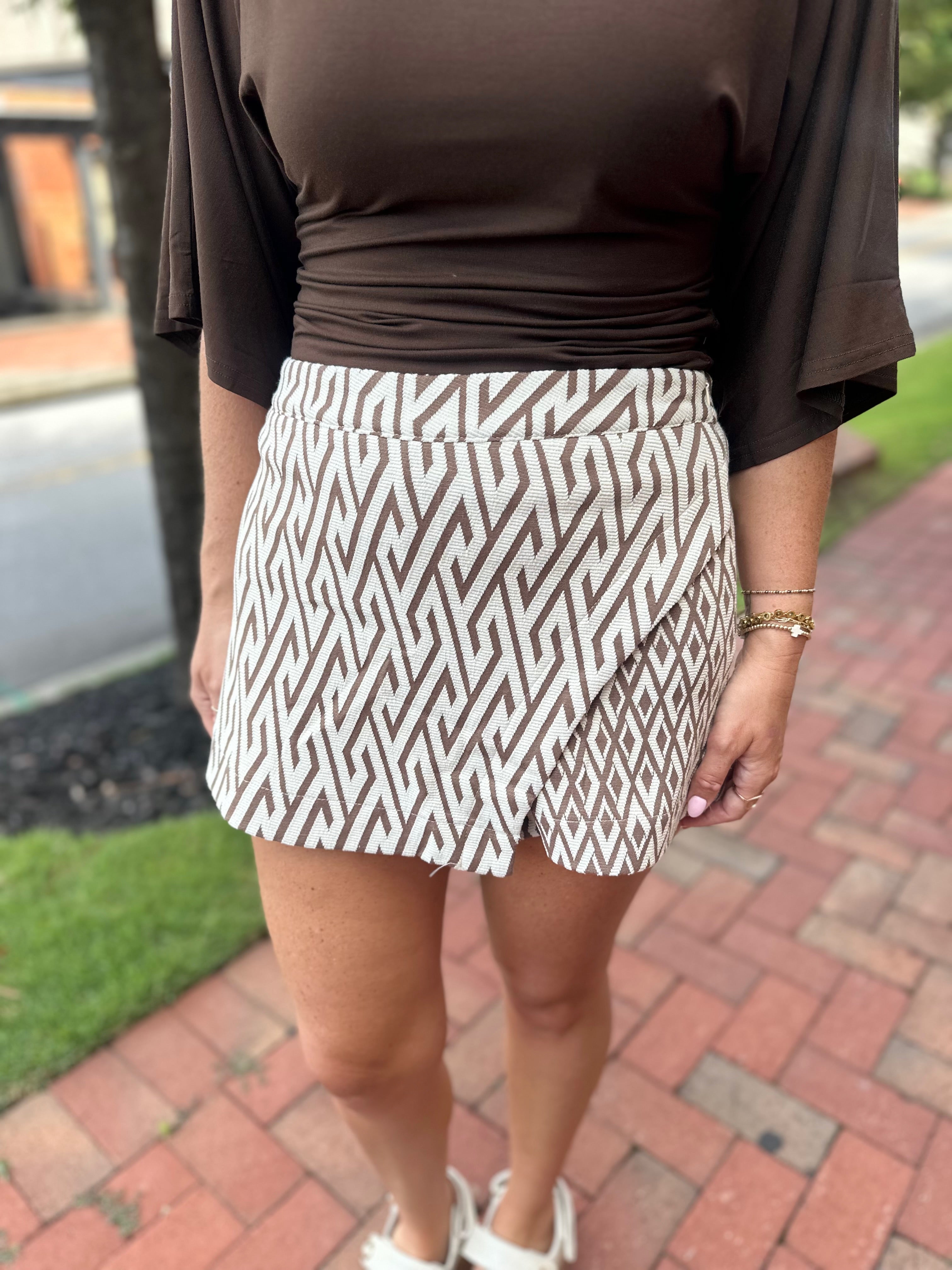 The Everyday Asymmetrical Skort