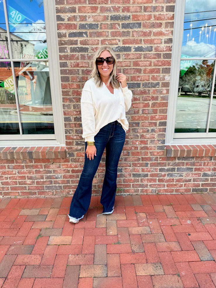 See Where this Goes Knit Top