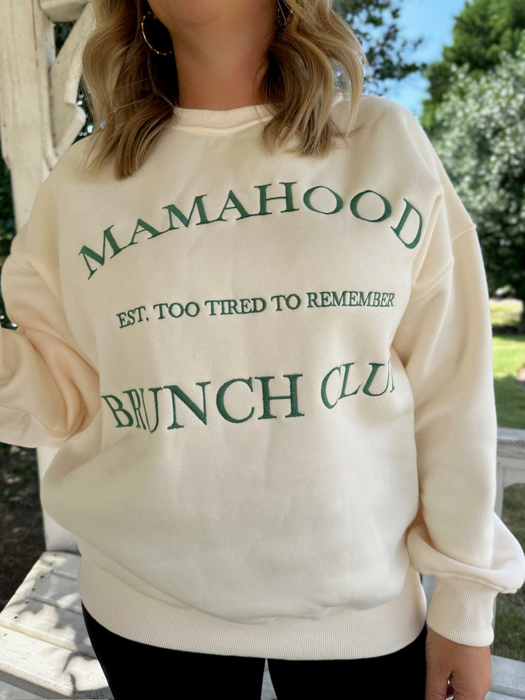 Mamahood Fleece Sweatshirt