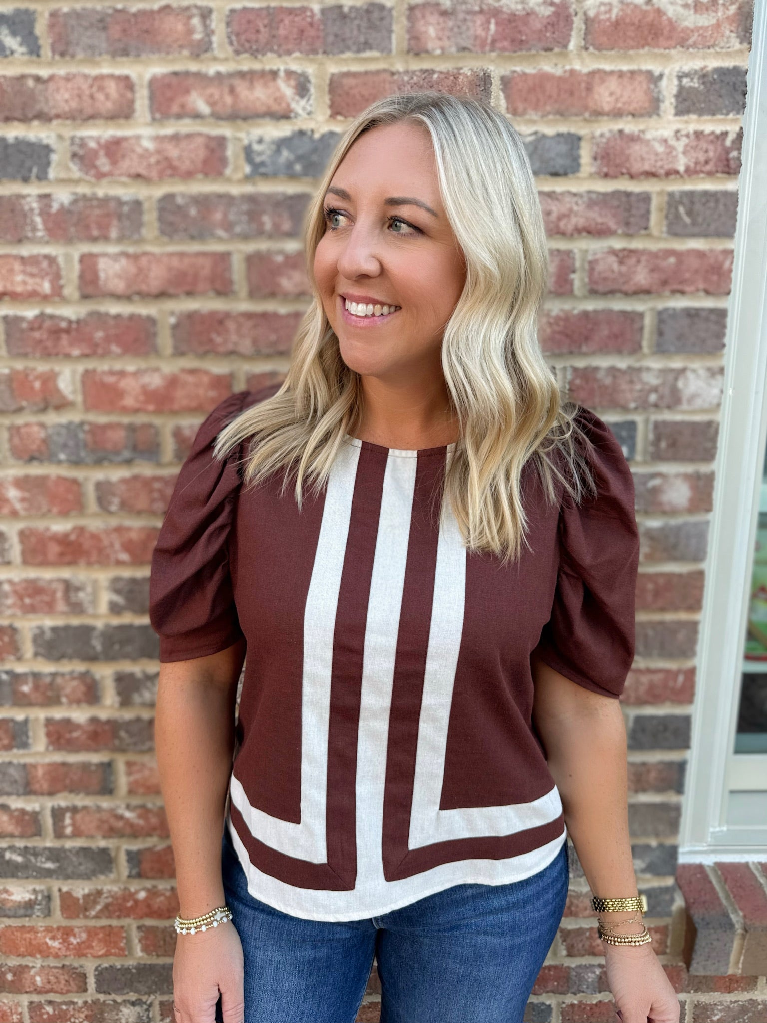Creating Classy Prints Short Sleeve Top