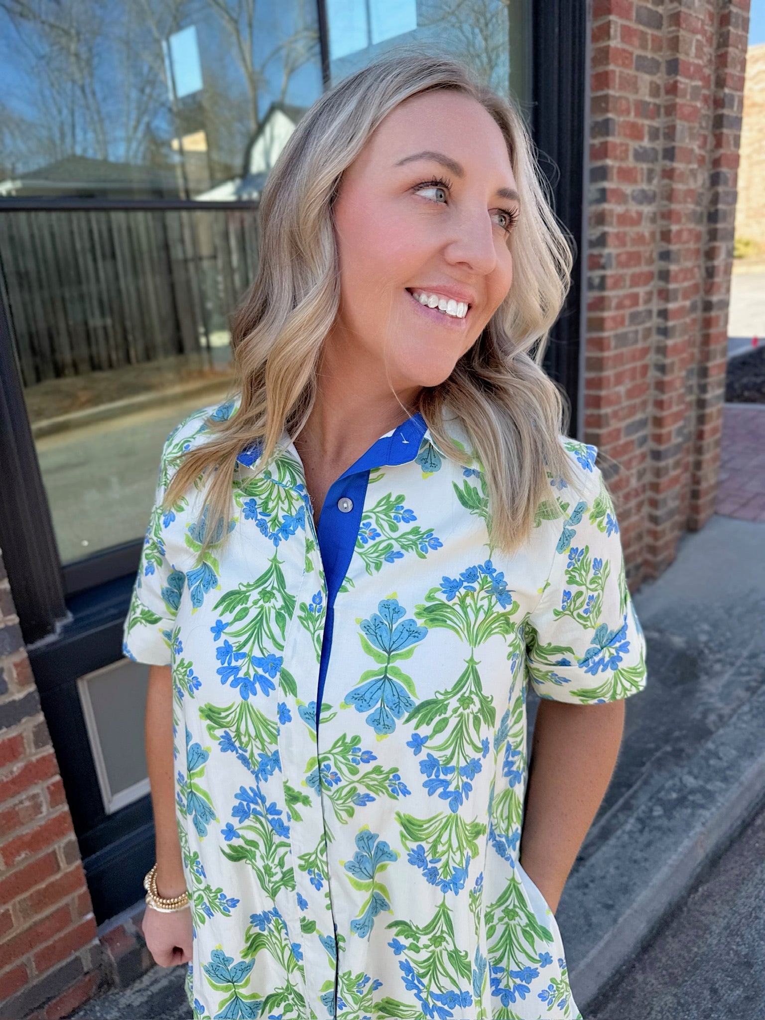 One That Got Away Floral Dress