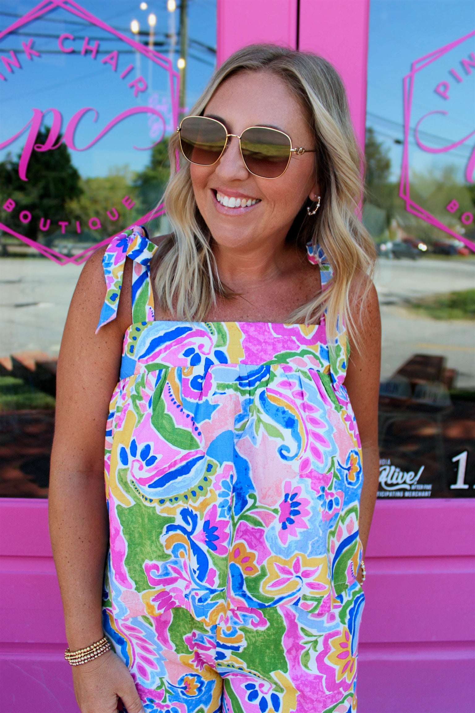 What You Wish For Floral Tank Top