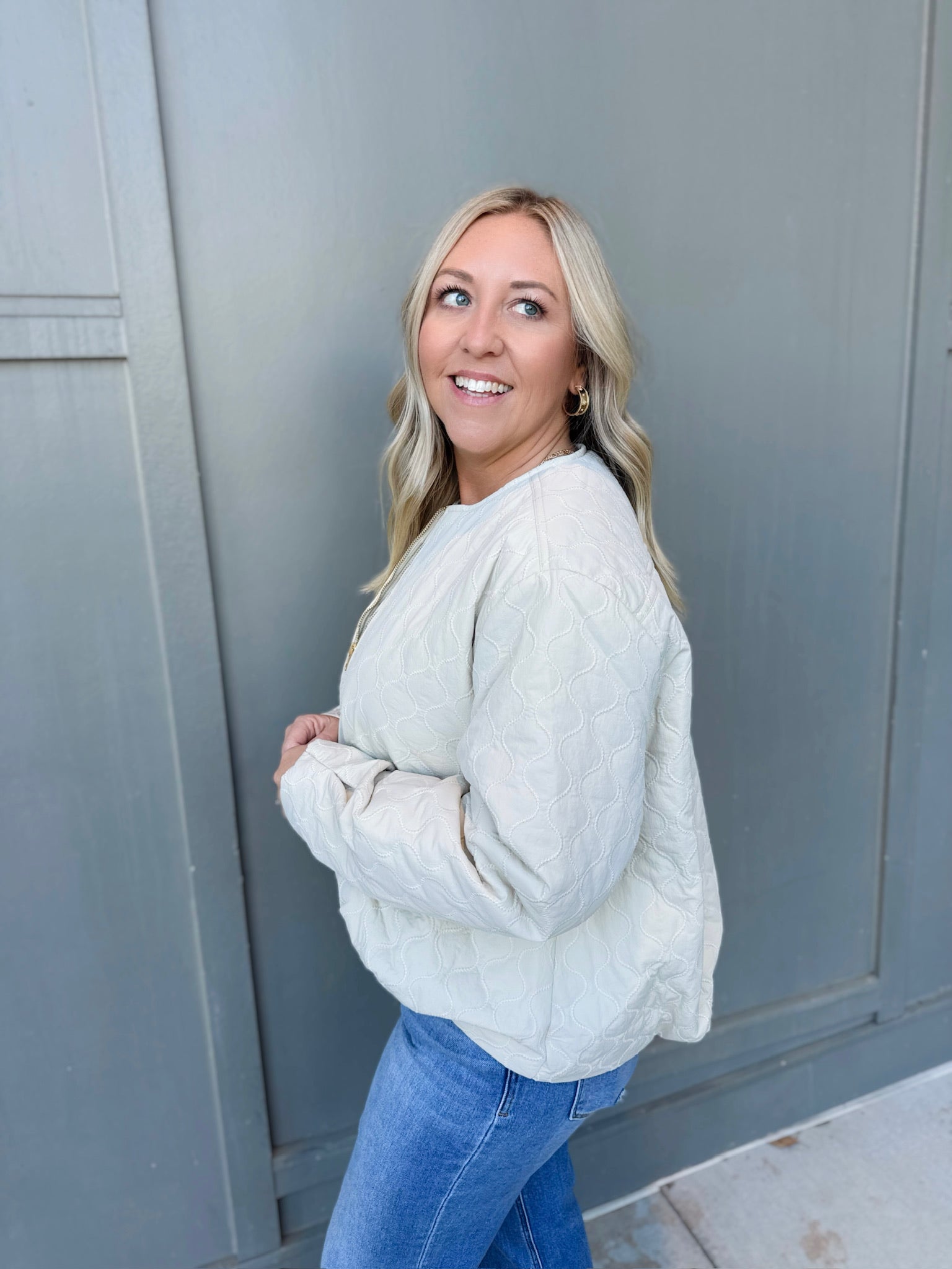 Came Here To Forget Quilted Jacket