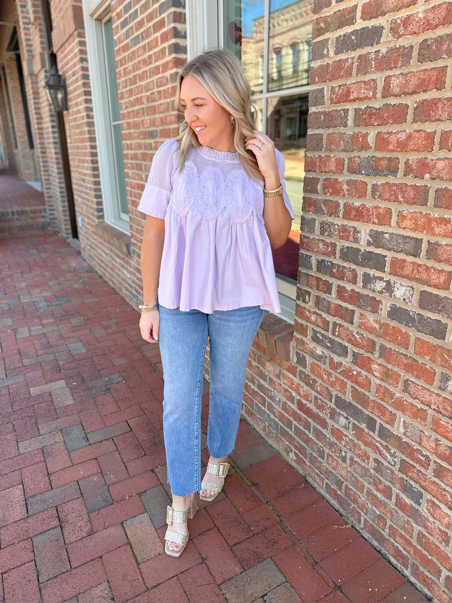 Maxie Short Sleeve Blouse