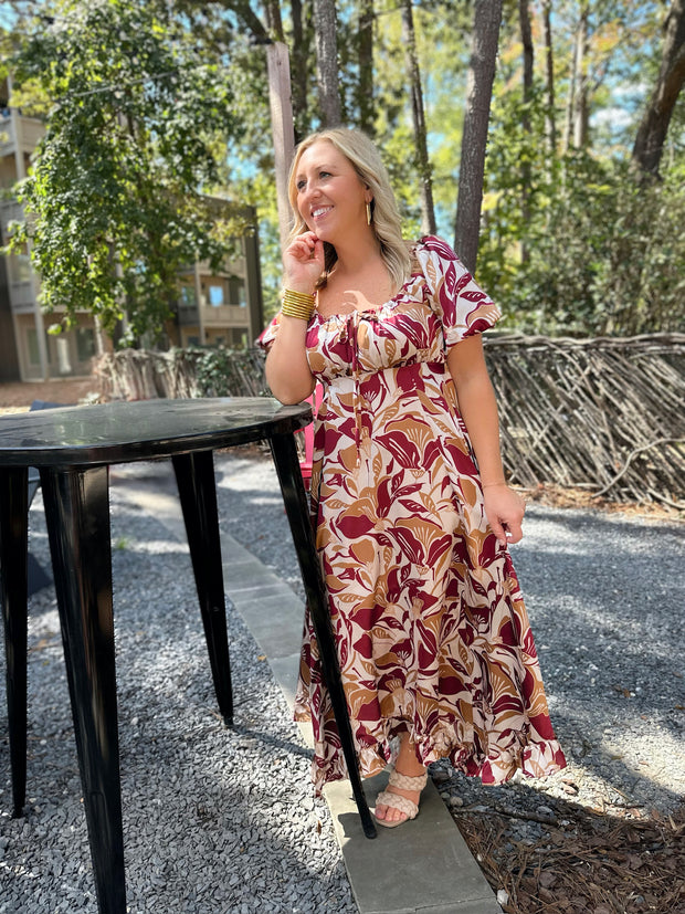 Got Me Figured Out  Midi Dress