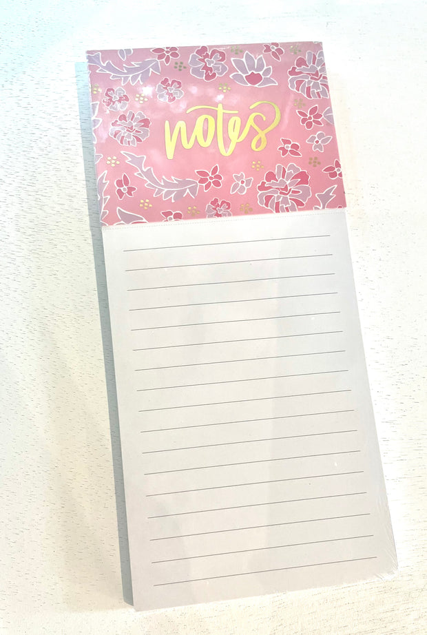 Magnetic Notepad- Riviera Blossoms