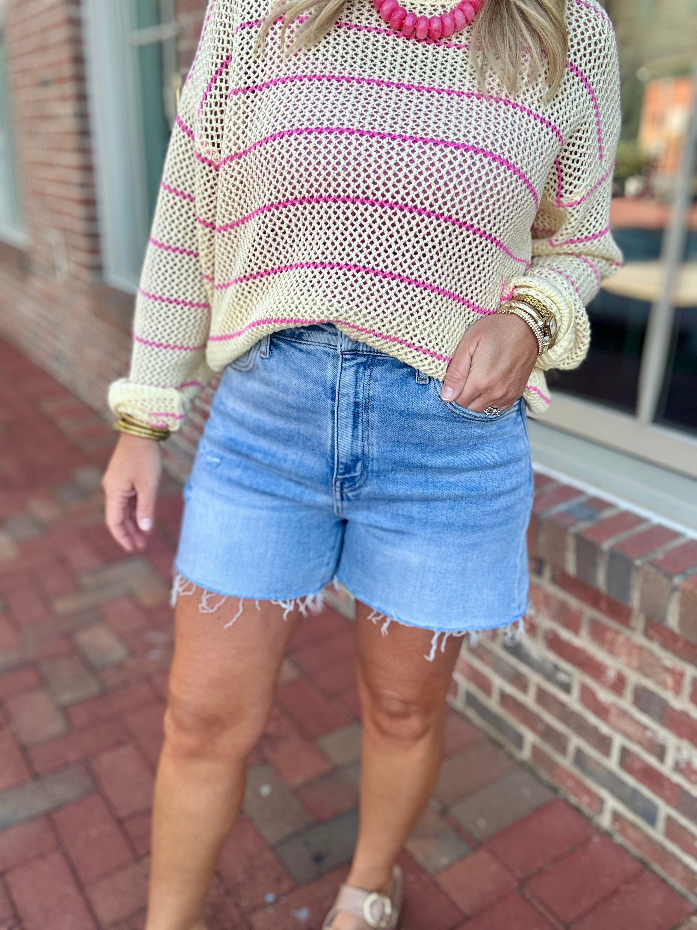 Righteous Super High Rise A Line Shorts