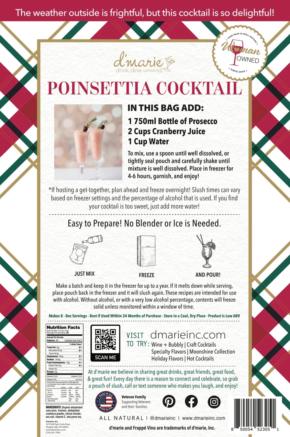 Poinsettia Slush Mix
