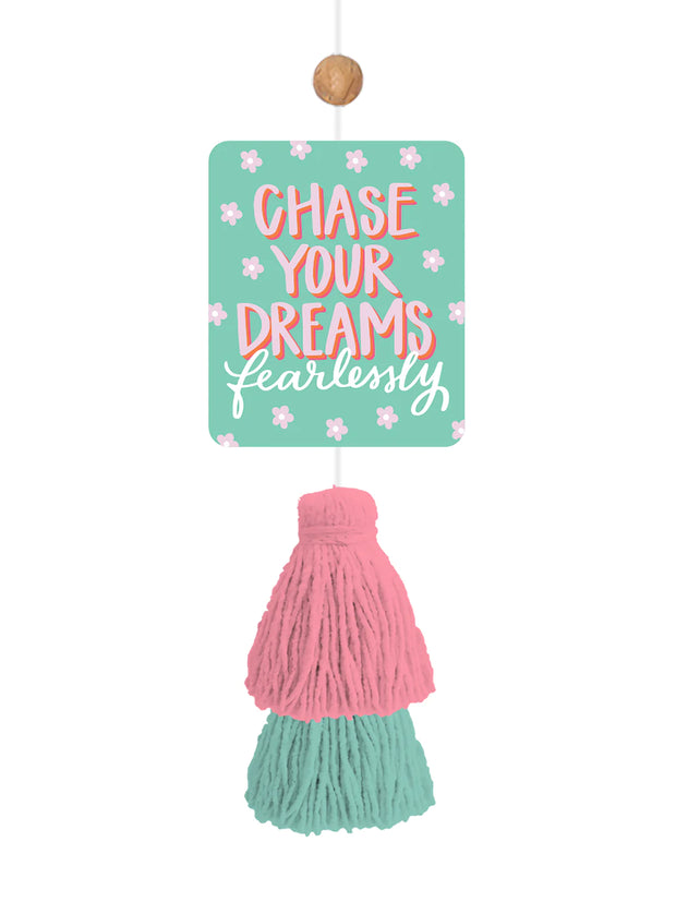 Car Air Freshener- Chase Your Dreams