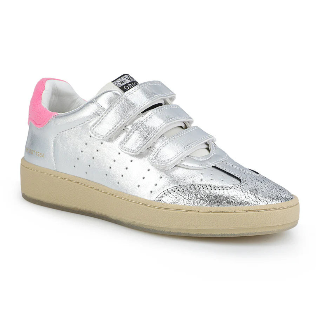 Ease 4 Vintage Havana Metallic Silver/Pink Sneakers