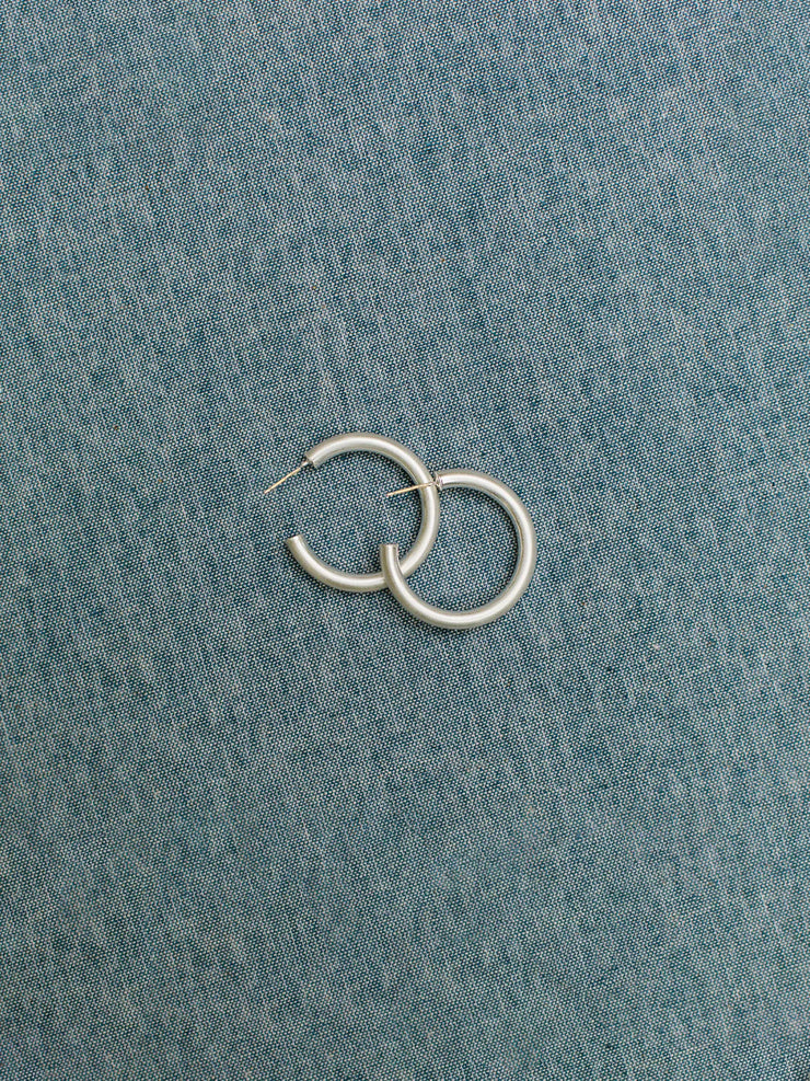 Cameron Earrings- Silver