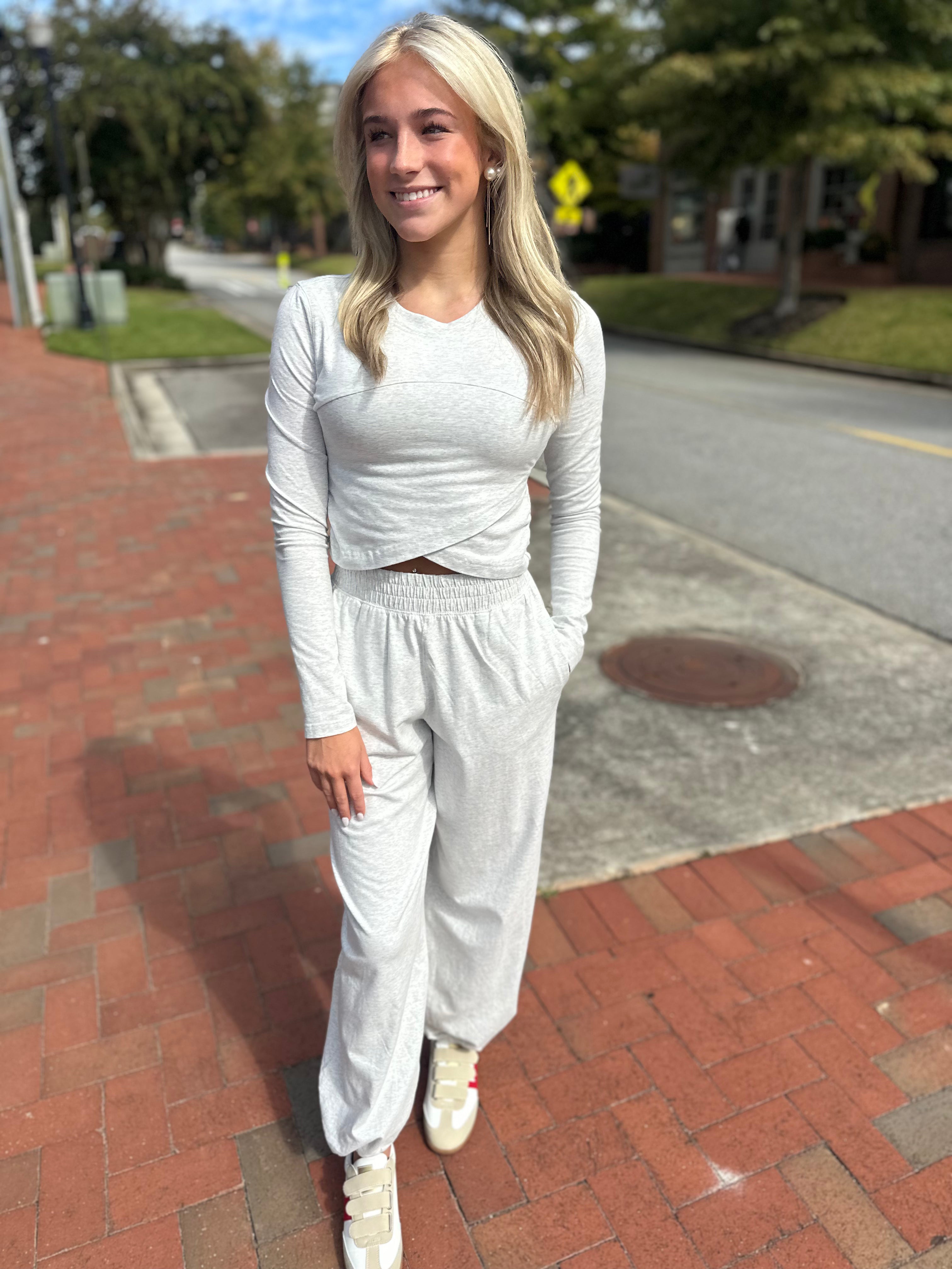 Cozy In Grey Lounge Set