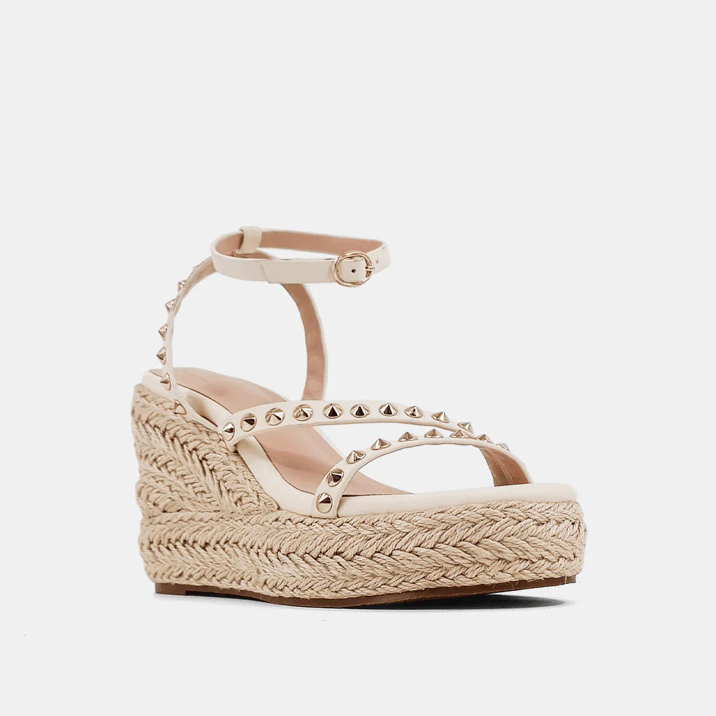 Ivory ShuShpp Wedges