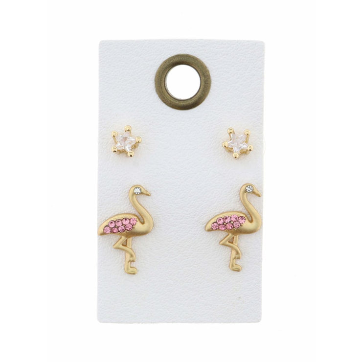 Kids Clear Star Stud