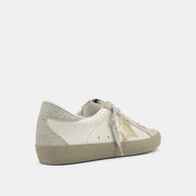 Paula Sneakers- Bone Snakeskin