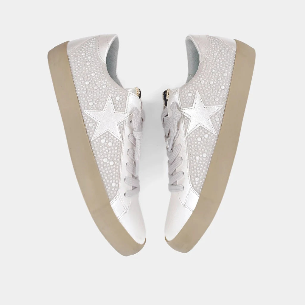 Paula Sneakers- Pearl