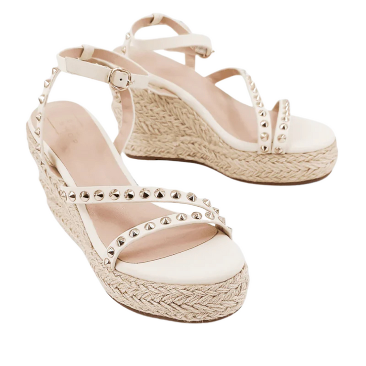 Ivory ShuShpp Wedges