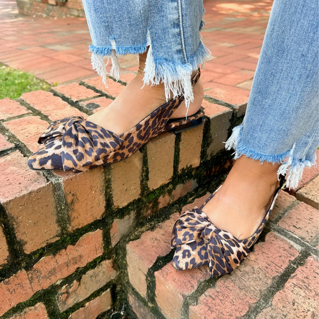 Leopard Ballet Flats