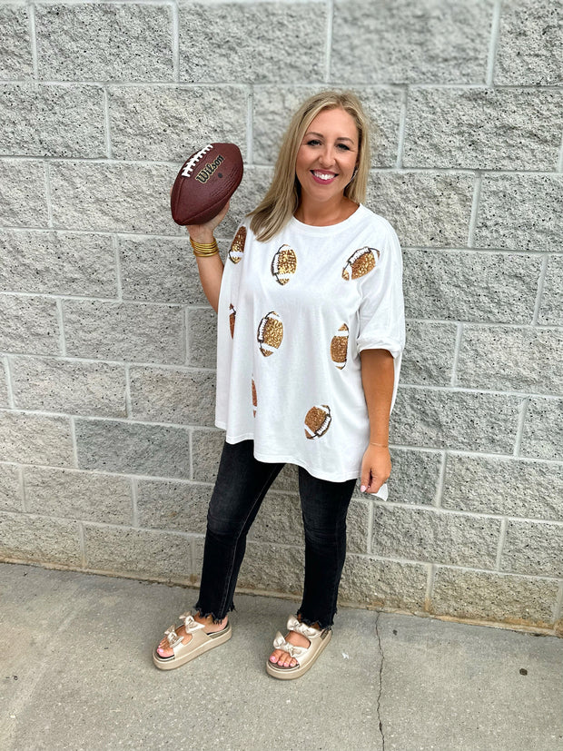 Game On Oversized Football Shirt