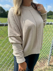 It's About That Time Oversized Sweater
