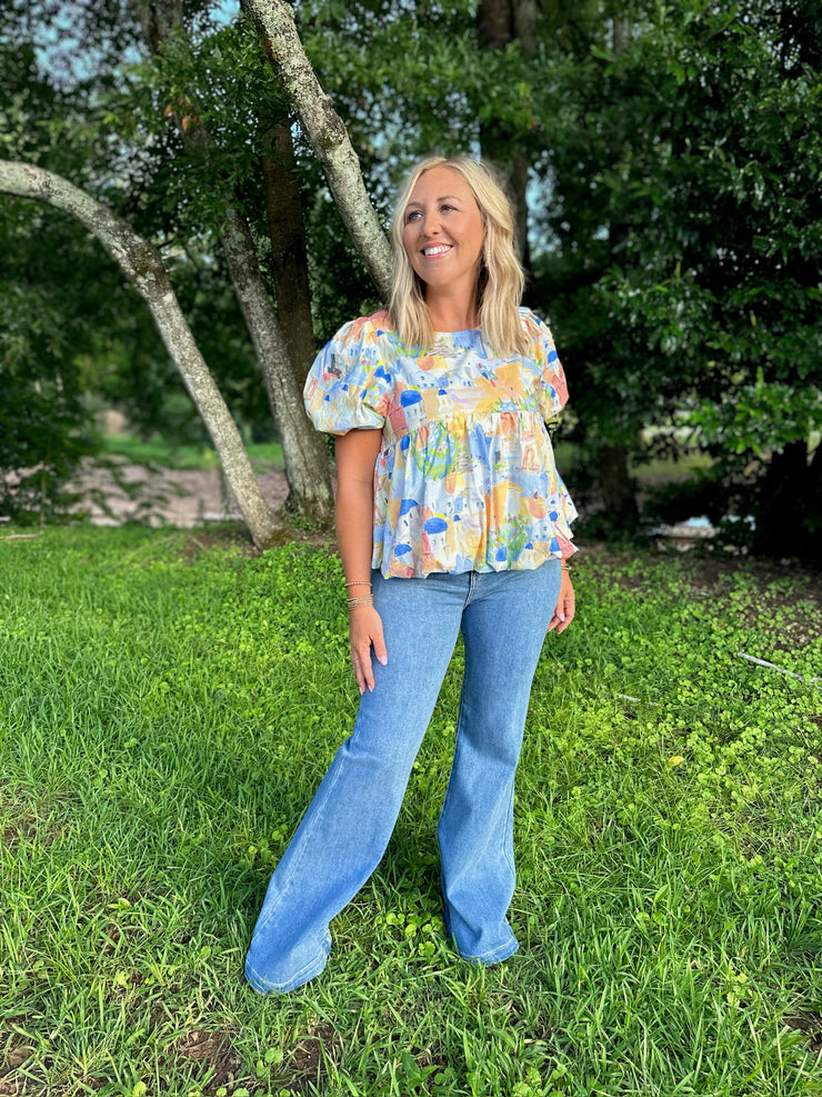 South Georgia Babydoll Top
