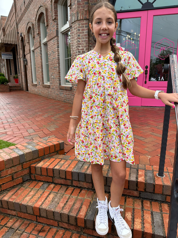 A Hand to Hold Floral Dress